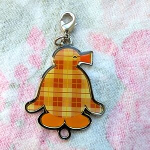 Plaid Pingu Keychain Charm (New)